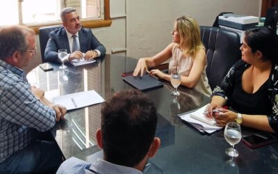 Seguimos articulando gestiones con el Ministerio de Obras y Servicios P煤blicos